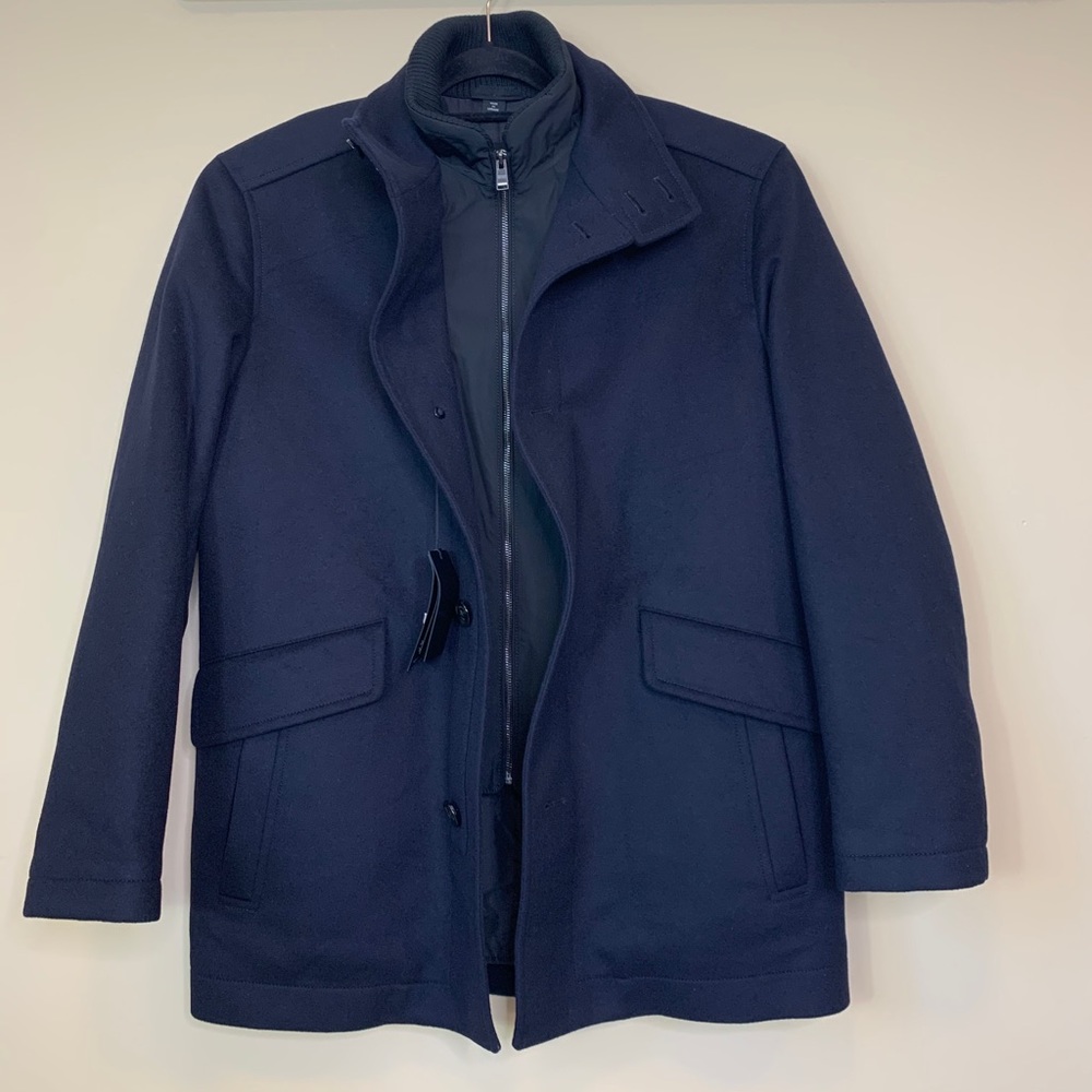 Hugo Boss Coxtan Virgin Wool Cashmere Coat Jacket - Picture 7 of 12